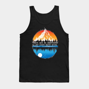 Night and Day Natur Design Shirt Tank Top